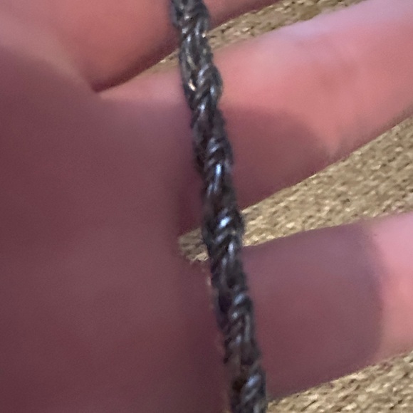 Vintage box Silver Clutch with Chain Strap 1940’s??? - Picture 8 of 8